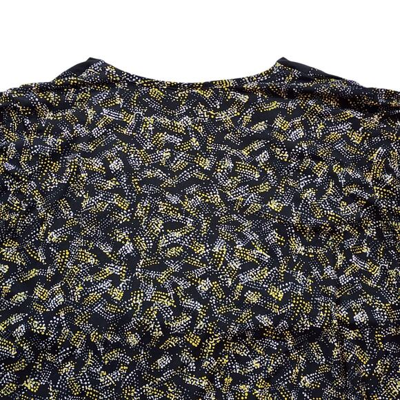 Cato Womens Top Size 18/20W V-Neck Short Flutter Sleeve Stretch Knit Pullover - Picture 9 of 10